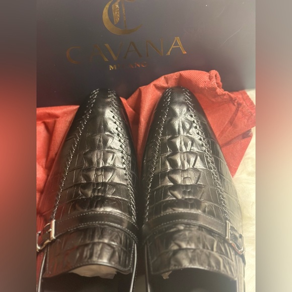 Men’s Leather Slip On Loafers Dress Shoe. US Size 8.5. EU SIZE 42 - Picture 4 of 10